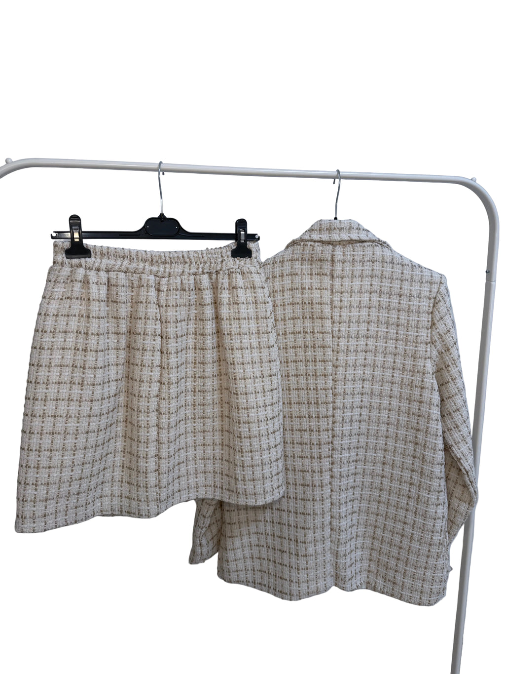 ARIE - Langrock in Weiß/Gold