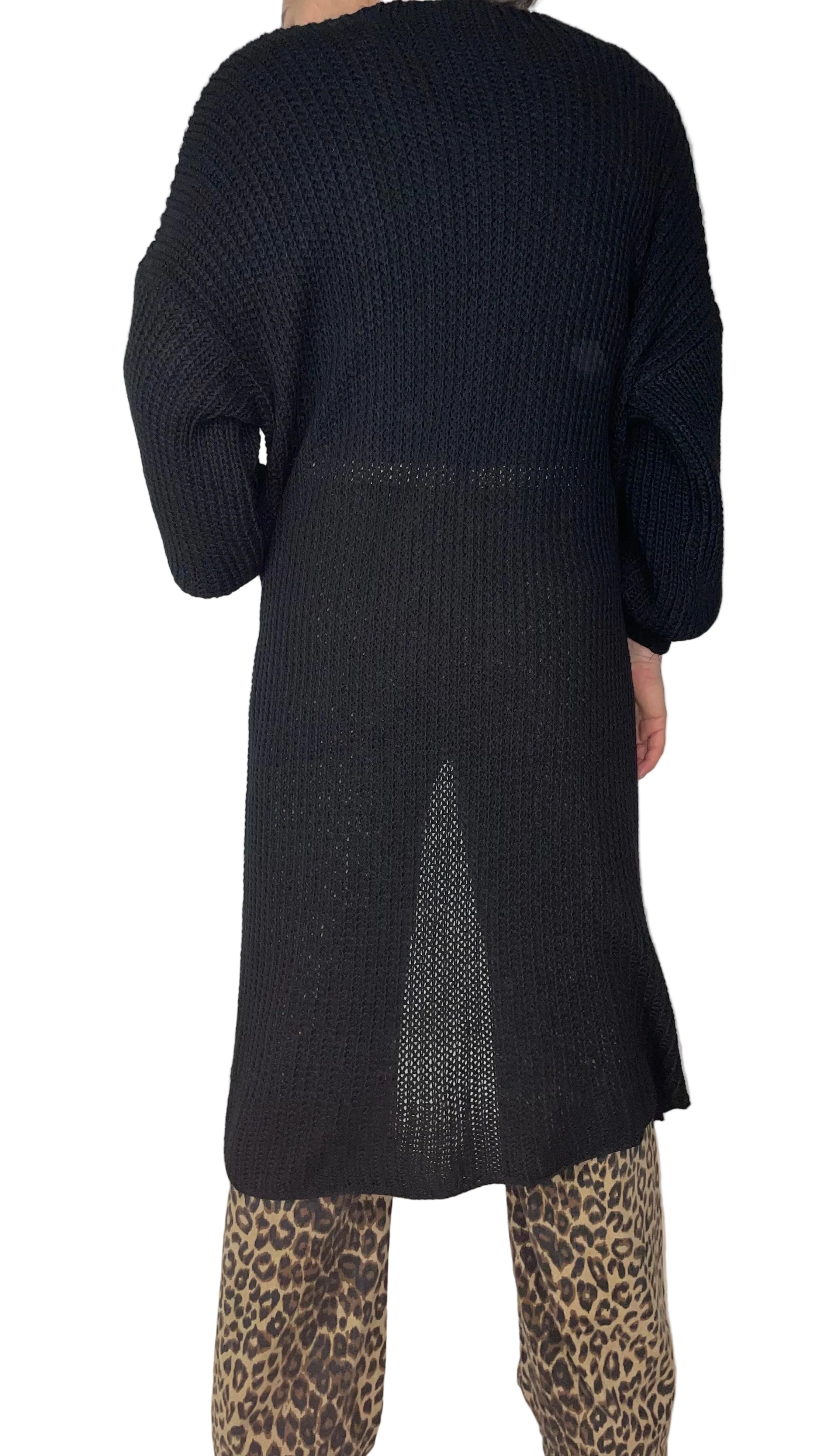 LANA - Lange Strickjacke