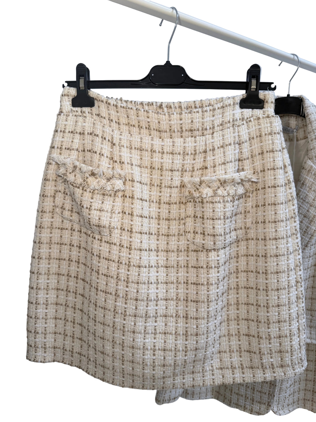 ARIE - Langrock in Weiß/Gold