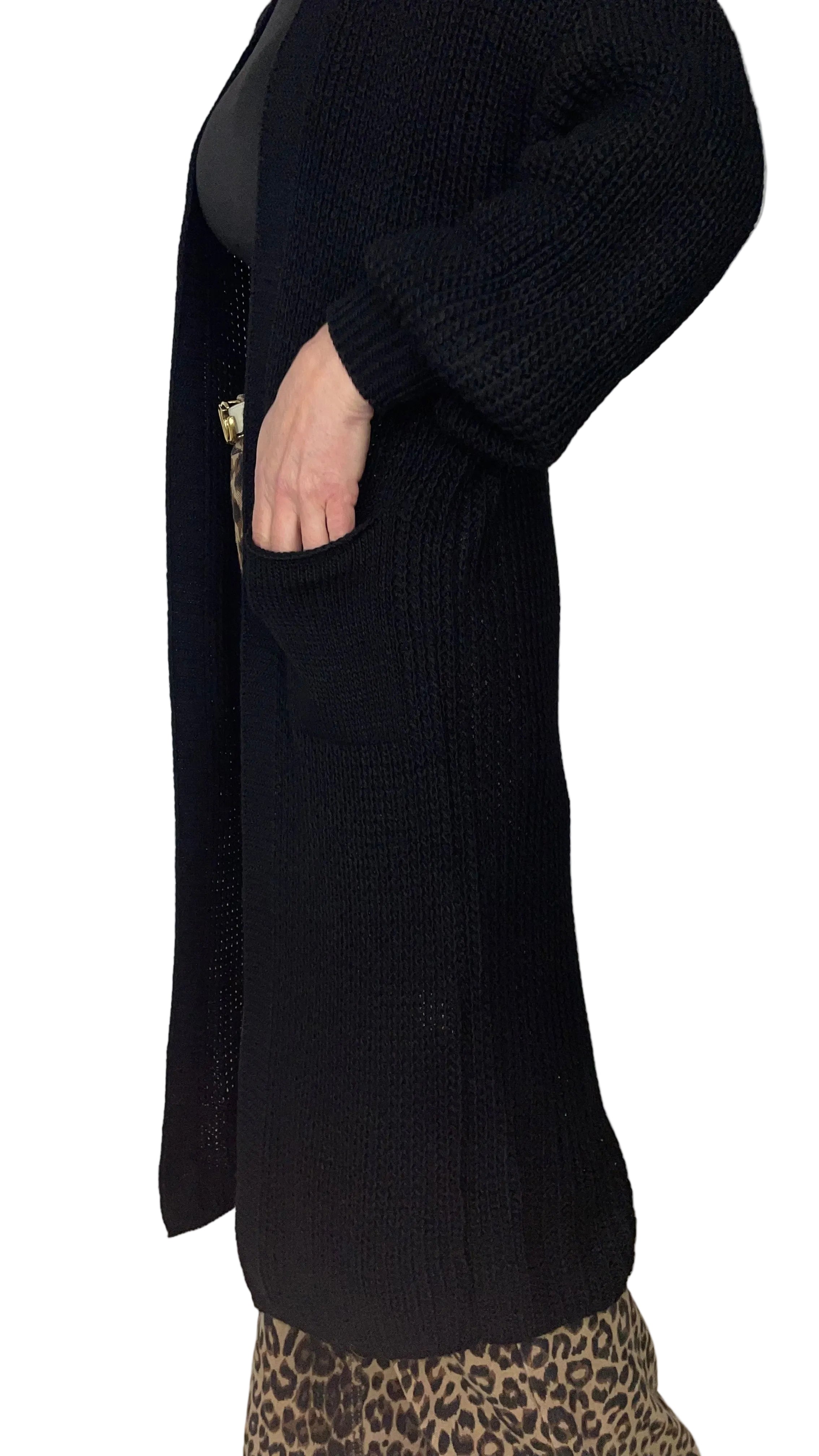 LANA - Lange Strickjacke