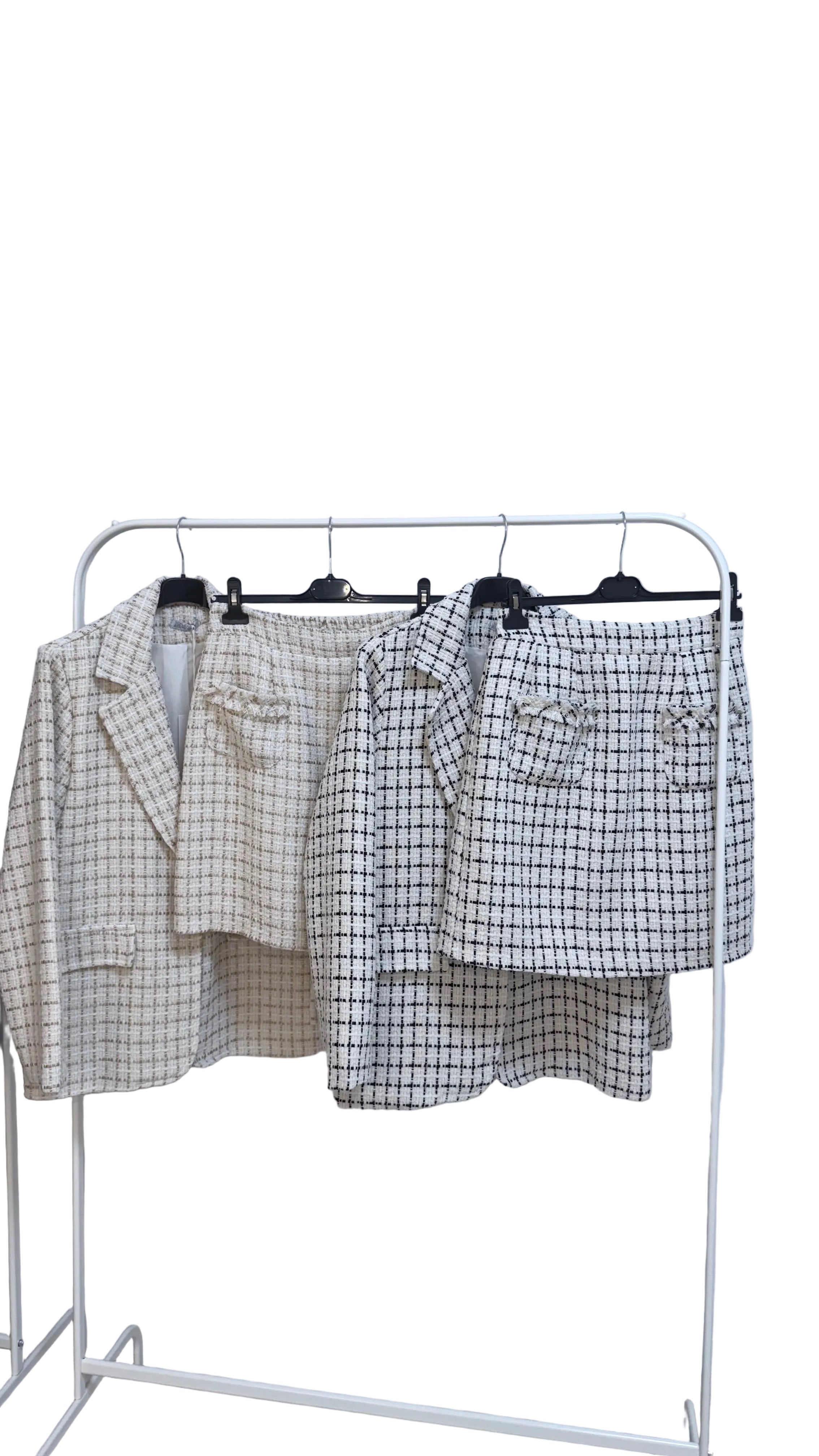 ARIE - Langrock in Weiß/Gold