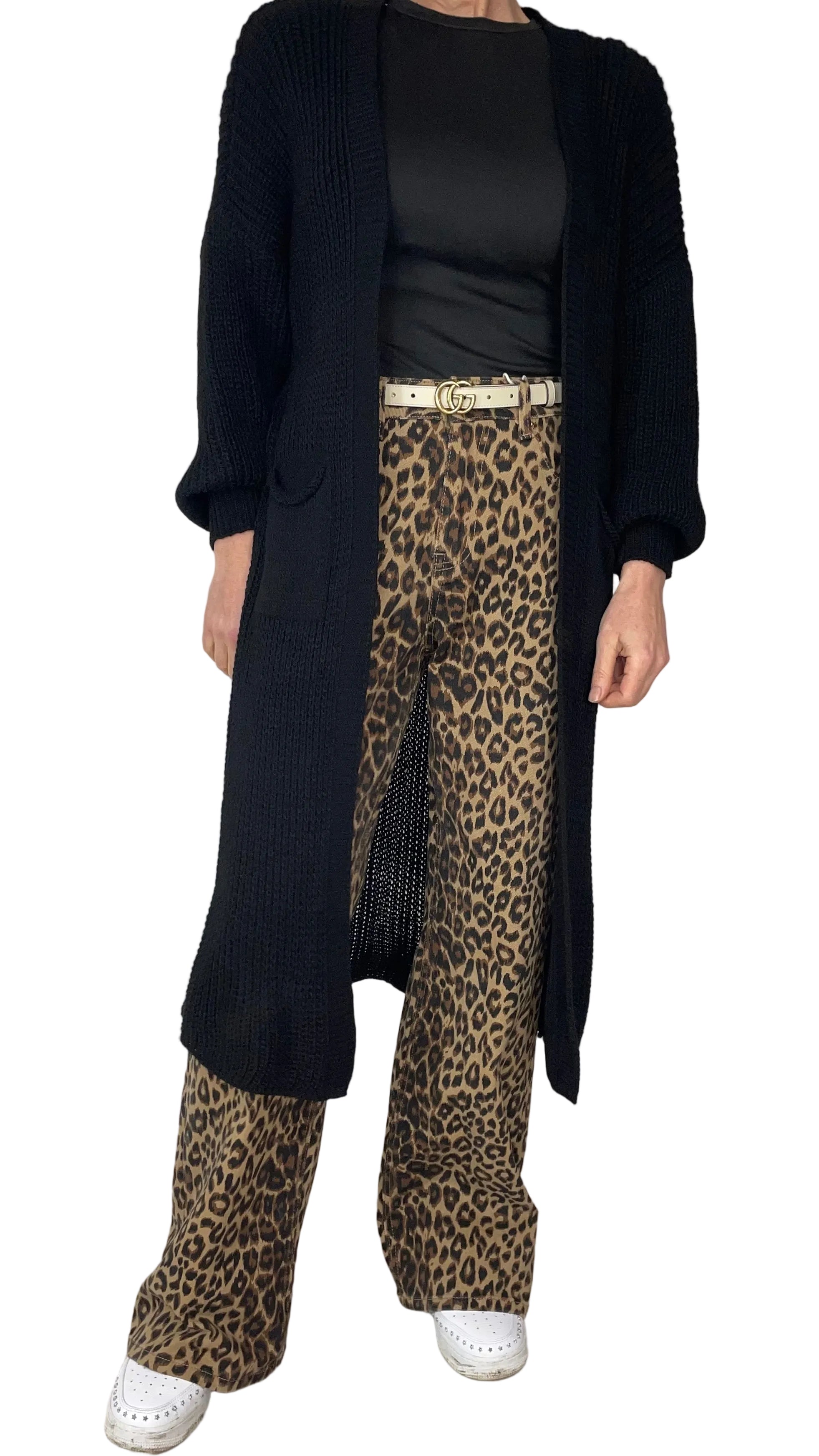 LANA - Lange Strickjacke